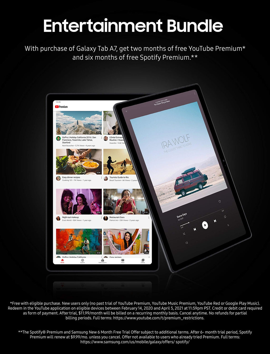 Samsung Galaxy Tab A7 10.4" Wi-Fi 64GB - Gray - SM-T500NZAEXAR - Image 2