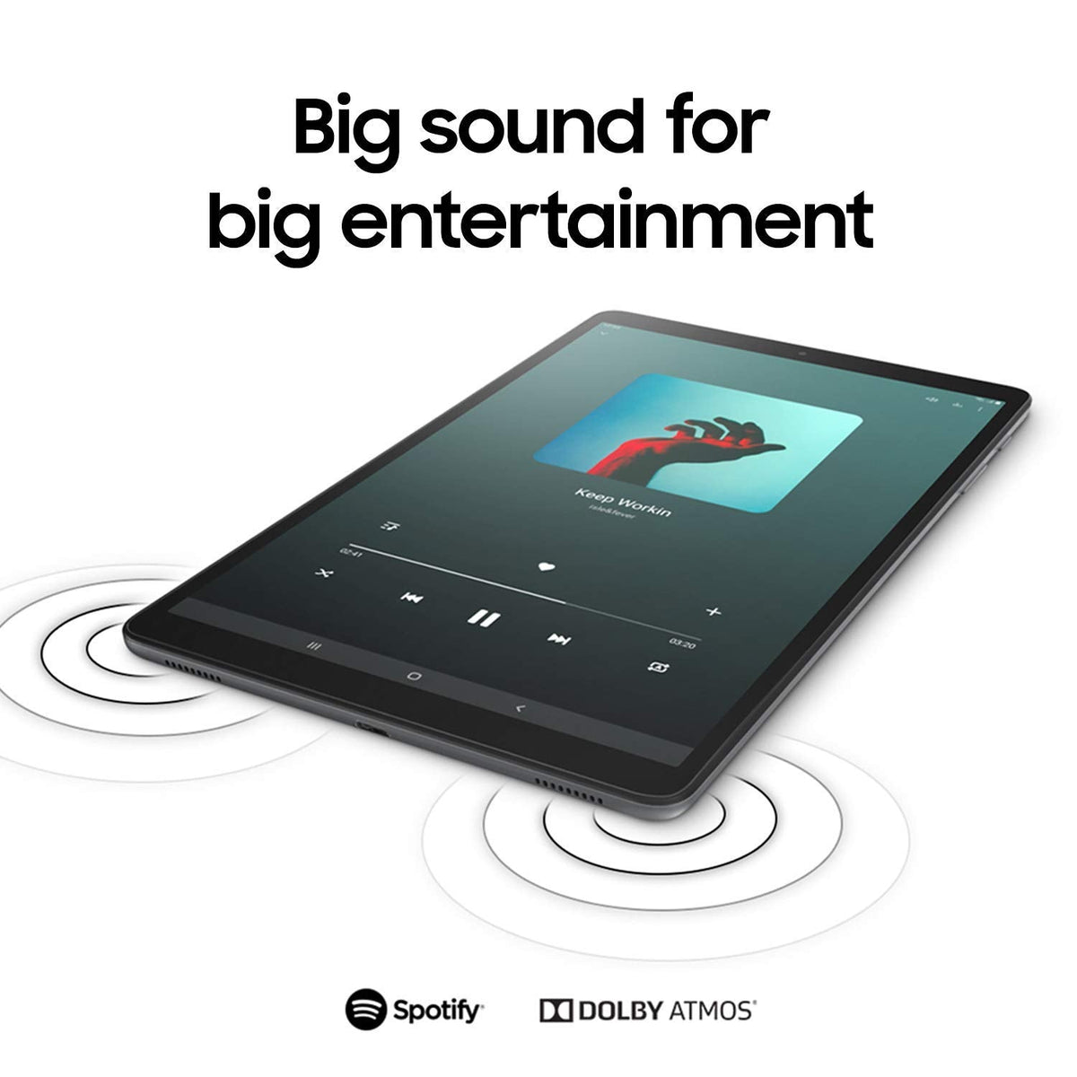 Samsung Galaxy Tab A 10.1 32 GB WiFi Tablet Black (2019) - SM-T510NZKAXAR - Image 3