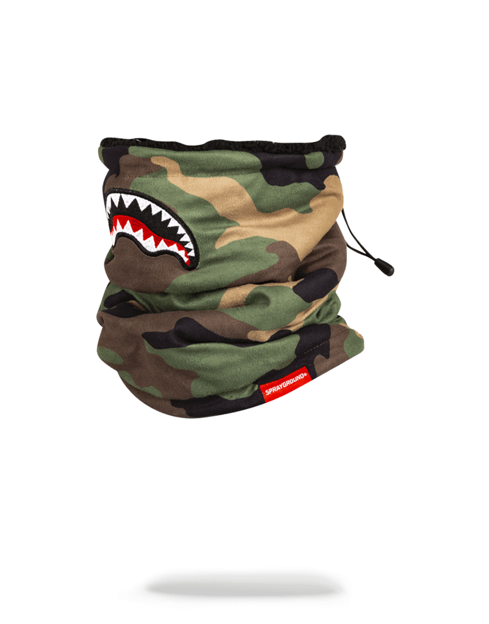 Camo Shark Neck Warmer - Image 2
