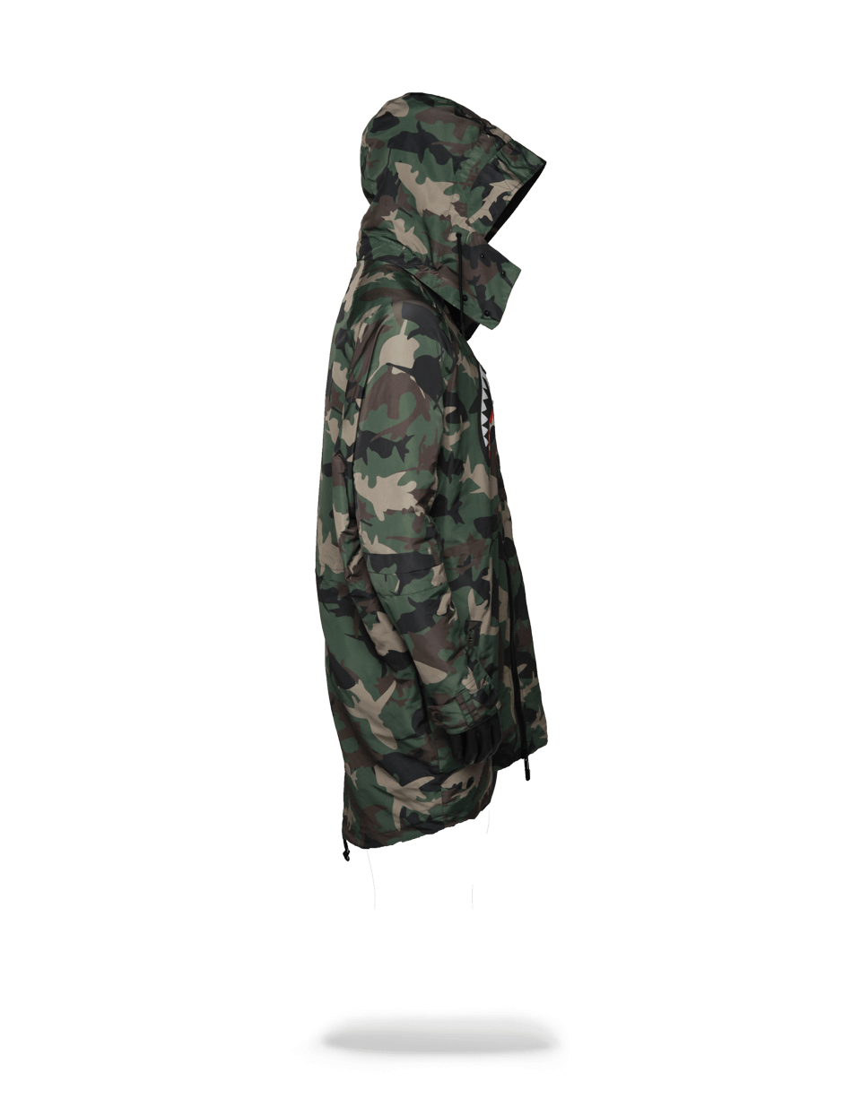 Camo Shark Paratrooper Jacket - Image 3