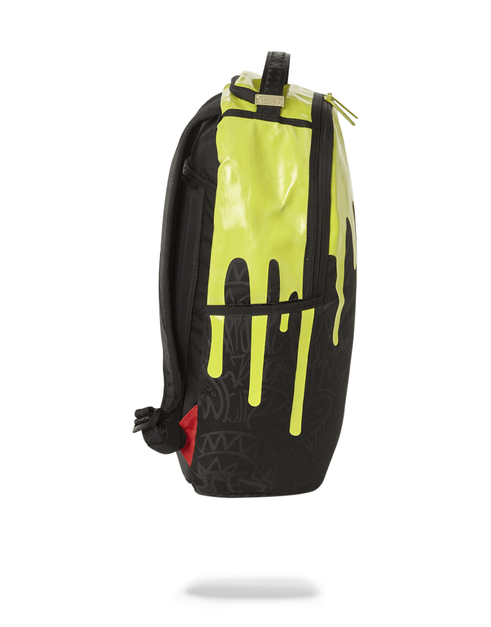 Green Neon Drip Backpack (One of One) - Image 4