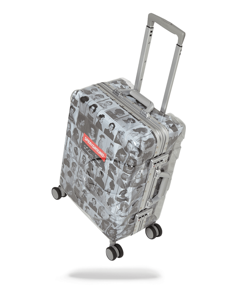 Laquan Smith Embossed Clear 3M Carry-On - Image 5