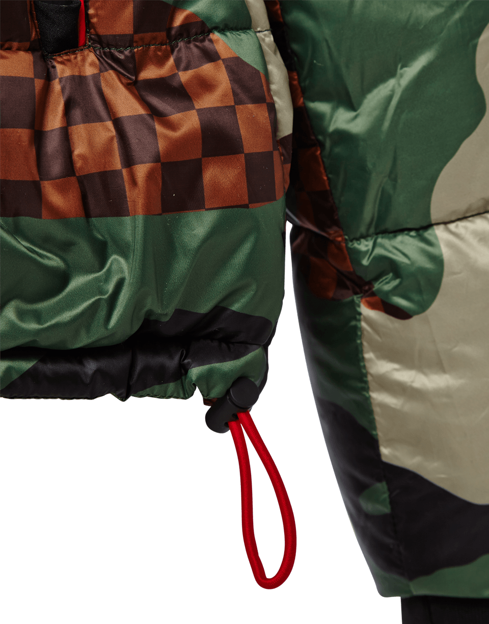 Camo Checkered Puffer - Image 5