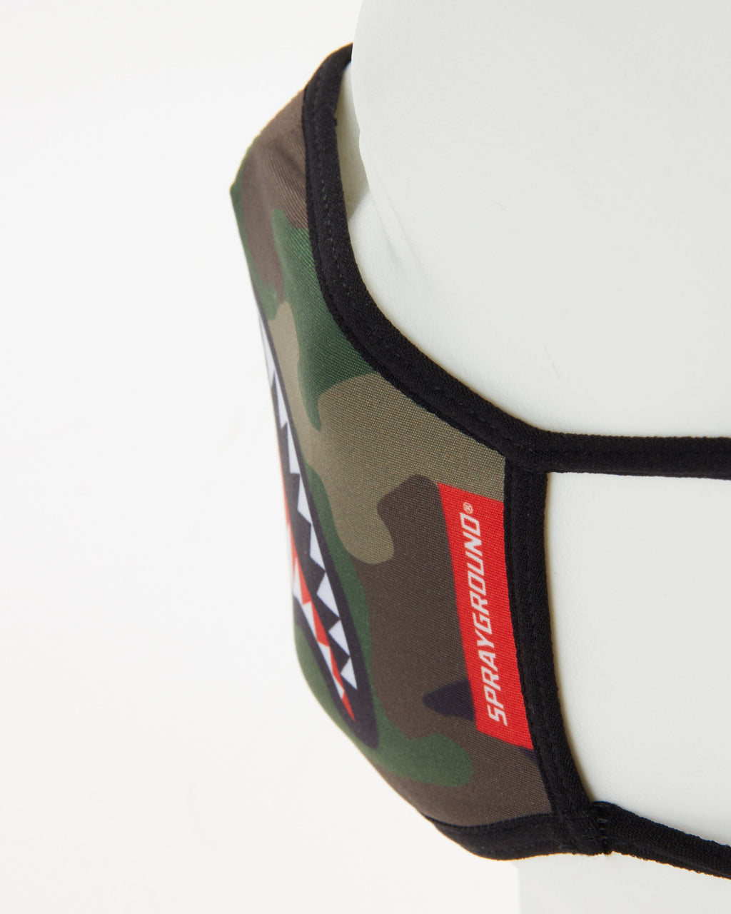 Camo Sharkmouth Form-Fitting Mask - Image 5