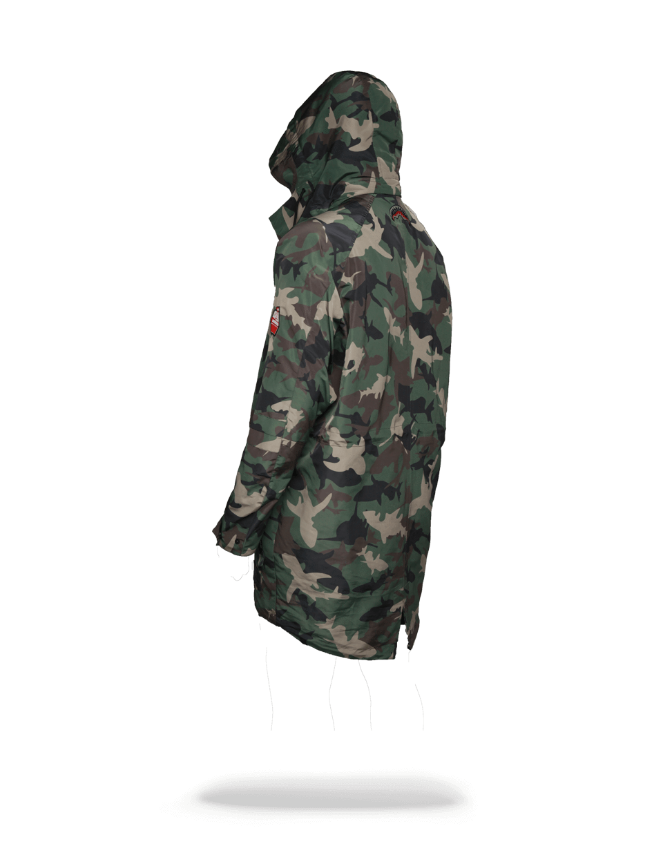Camo Shark Paratrooper Jacket - Image 5