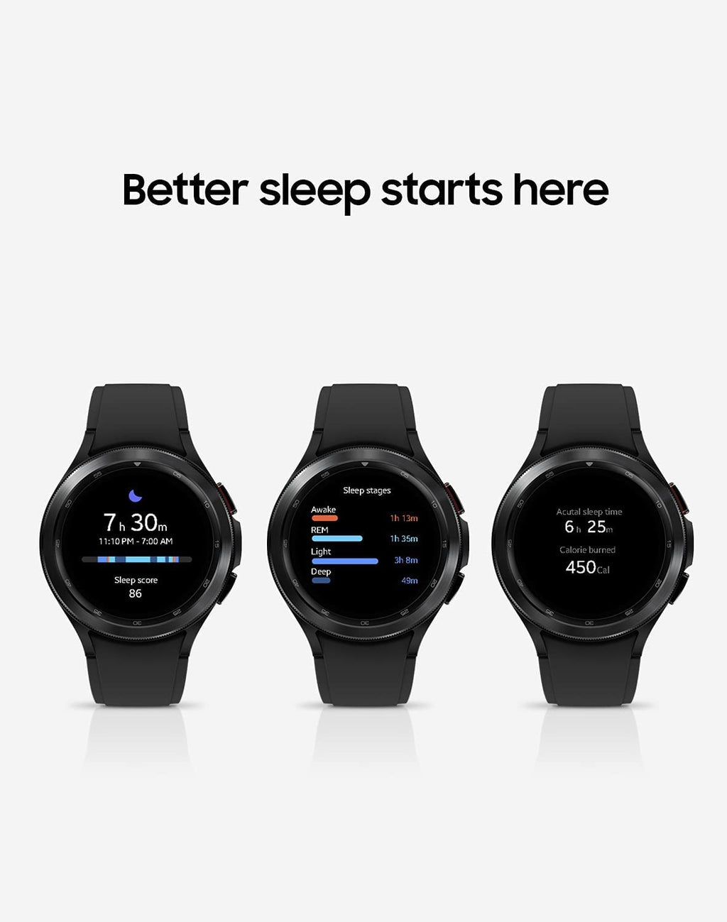 Samsung Galaxy Watch4 Classic - Stainless Steel 42mm BT - Black - SM-R880NZKAXAA - Image 3