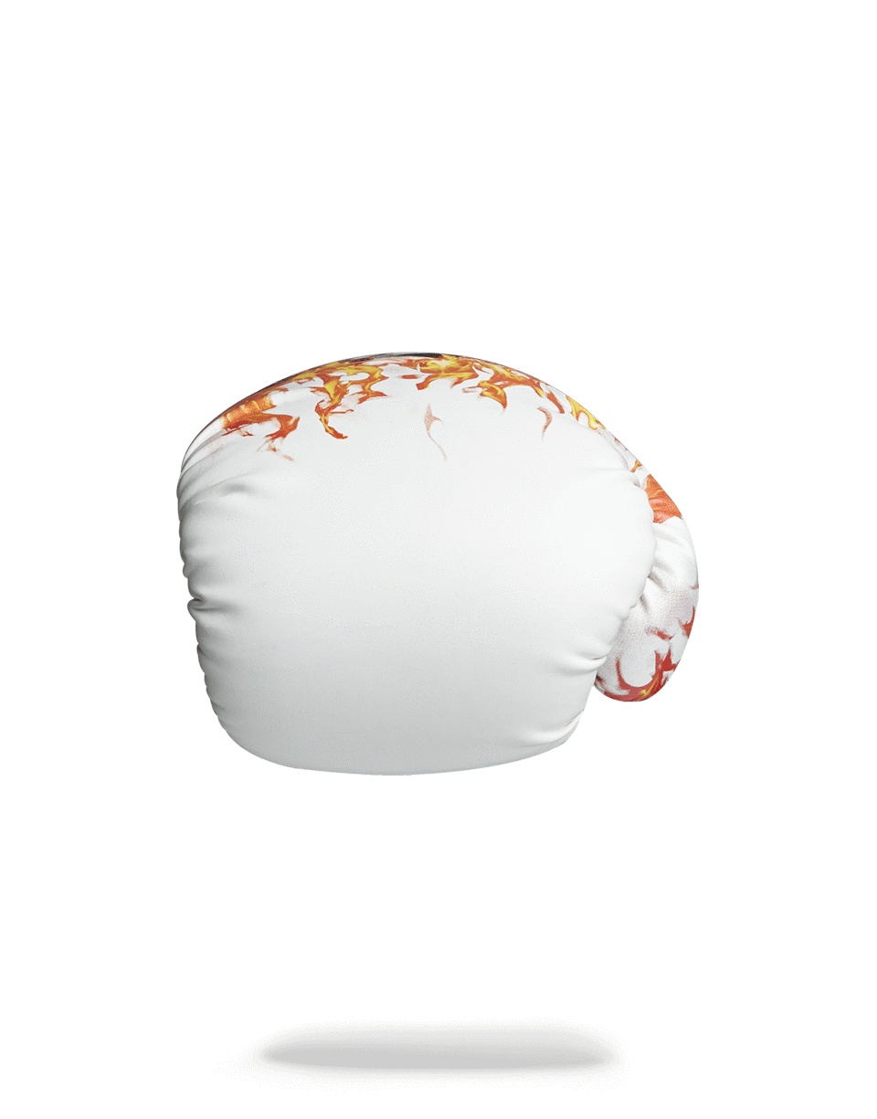 White Fire Money Boxing Gloves - Image 6