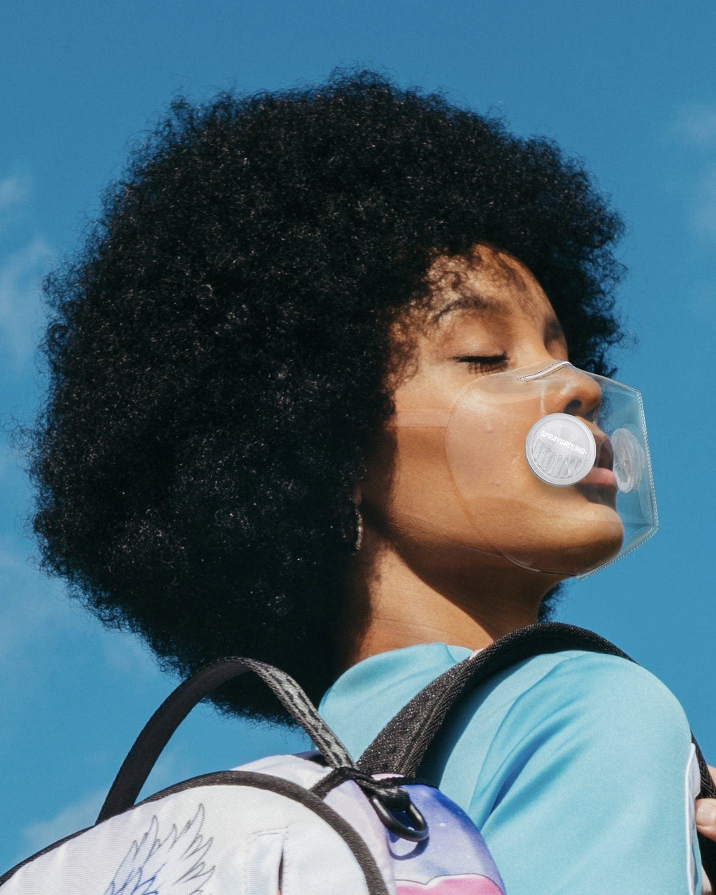 Sprayground Clear Mask (Adult) - Image 8