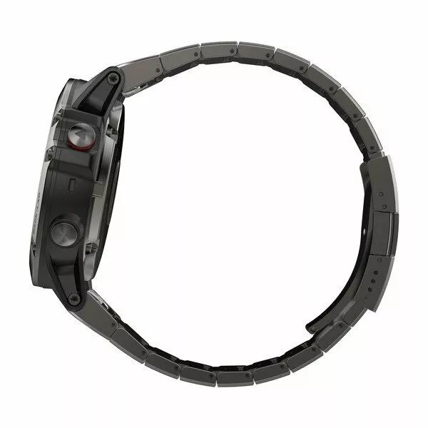 Garmin Fenix 5X Sapphire - Slate Gray with Metal Band - 010-01733-04 - Image 3