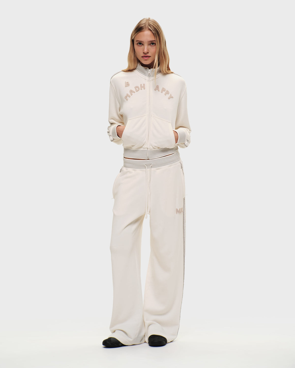 Crochet Trim Track Jacket - Image 3