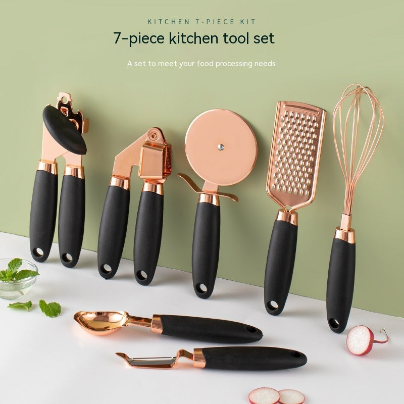 Copper-Plated Kitchen Peeler Set - Image 4