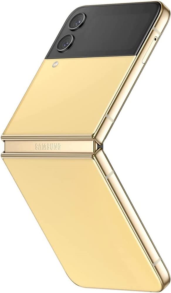 Unlocked Galaxy Z Flip4 5G - Bespoke - 256GB - Gold/Yellow/Yellow - SM-F721U7YEXAA - Image 2