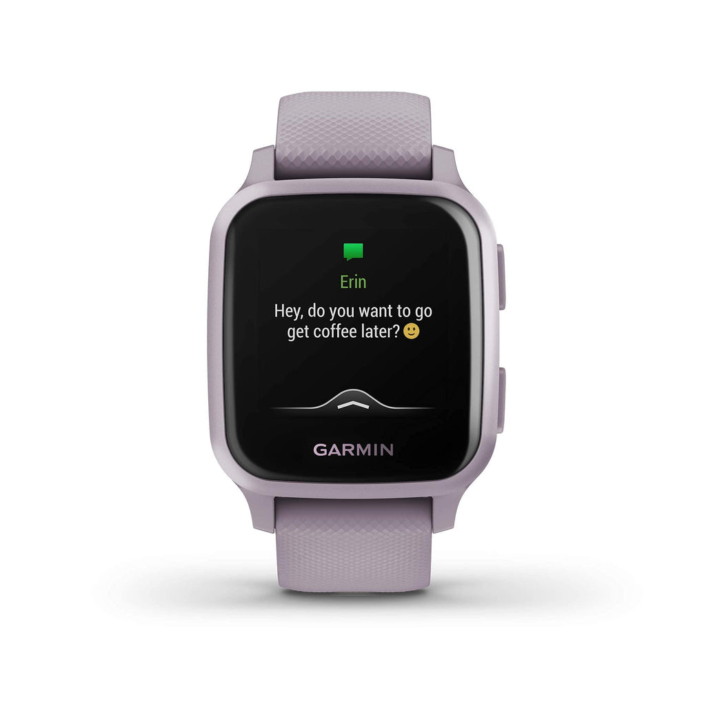 Garmin - Venu Sq GPS Smartwatch 33mm Fiber-Reinforced Polymer - Orchid - 010-02427-02 - Image 2