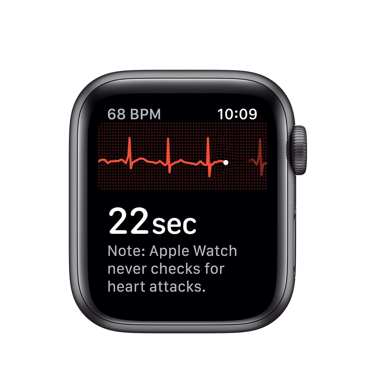 Apple Watch Series 5 (GPS, 40MM) - Space Gray Aluminum Case with Black Sport Band - MWV82LL/A - Image 5