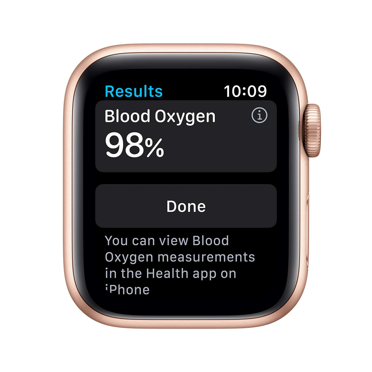 Apple Watch Series 6 (GPS, 40mm) - Gold Aluminum Case with Pink Sand Sport Band - MG123LL/A - Image 3