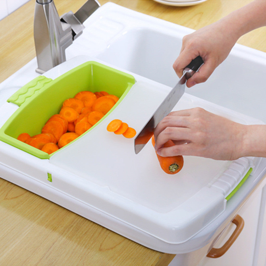 Kitchen drain cutting board - Image 3