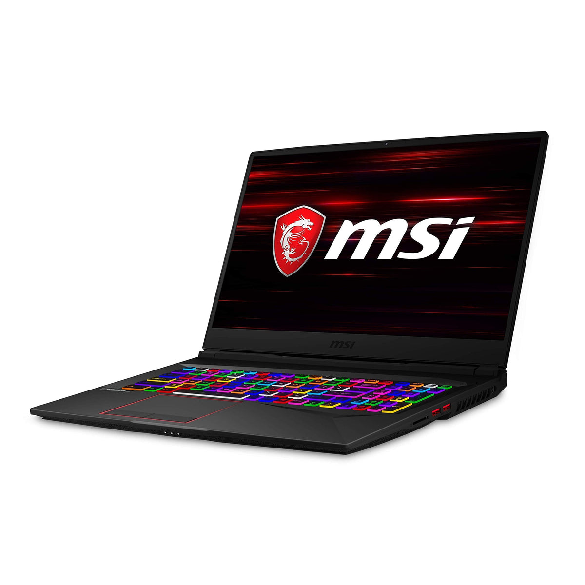 Msi GE75 Raider 10SE-482 17.3" FHD Laptop - i7-10750H - Rtx 2060 - 16GB RAM - 1TB HDD + 512GB SSD - Aluminum Black - Image 3
