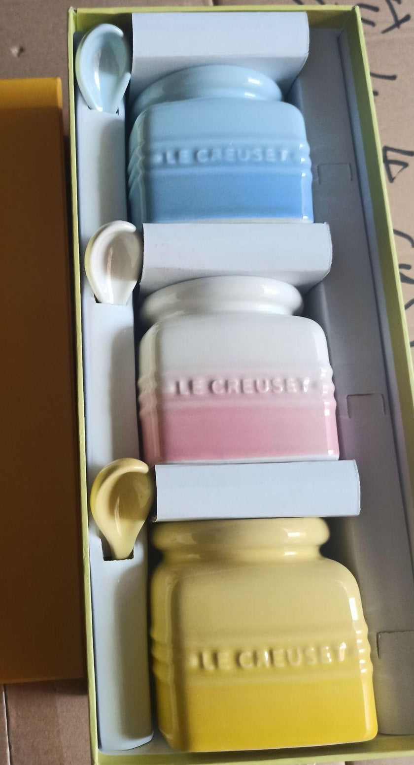 Colorful Kitchen Seasoning Jar with Spoon - Image 3