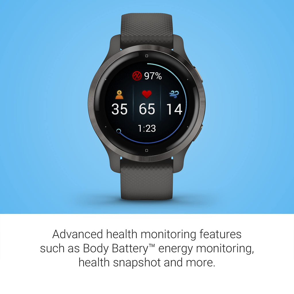 Garmin Venu 2S GPS Smartwatch 28mm Fiber-Reinforced Polymer - 010-02429-00 - Image 3