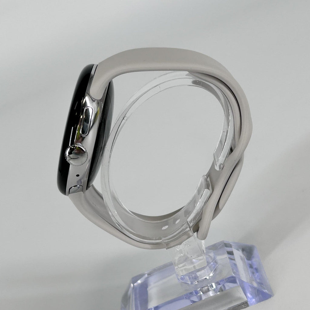 Google Pixel Watch 4 45mm Polished Silver Unlocked 32GB - Image 5