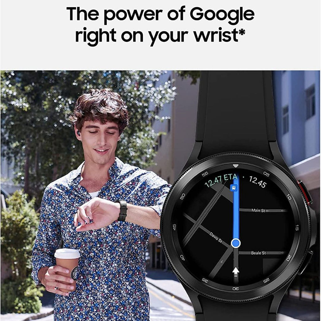 Samsung Galaxy Watch 4 - 46mm - LTE - Stainless Steel - Silver - SM-R895UZSAXAA - Image 3