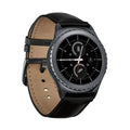 Samsung Gear S2 Classic Smartwatch 40mm Stainless Steel - Black Leather Band - SM-R7320ZKAXAR