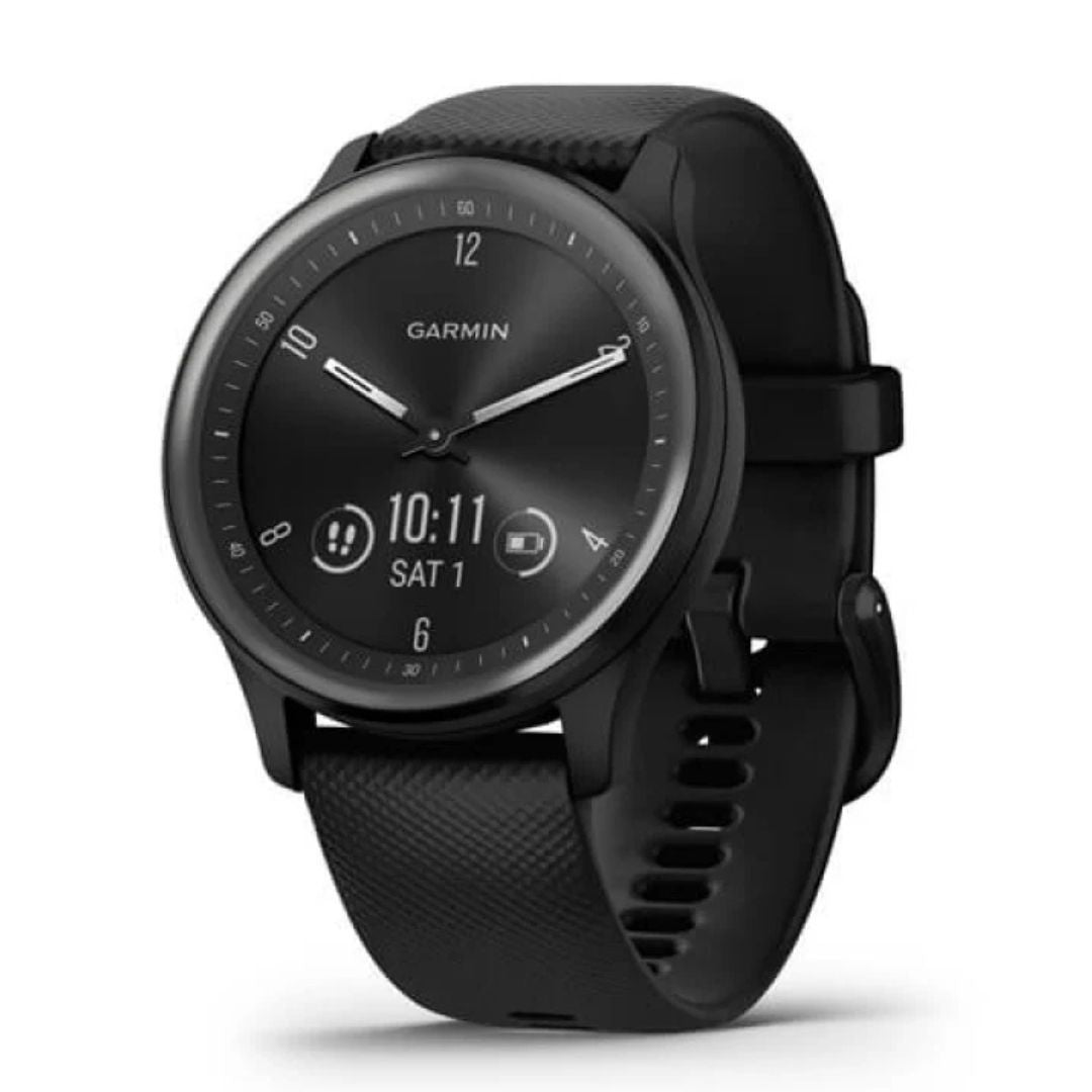 Garmin vivomove Sport Smartwatch 40 mm Fiber-reinforced polymer Black - 010-02566-00