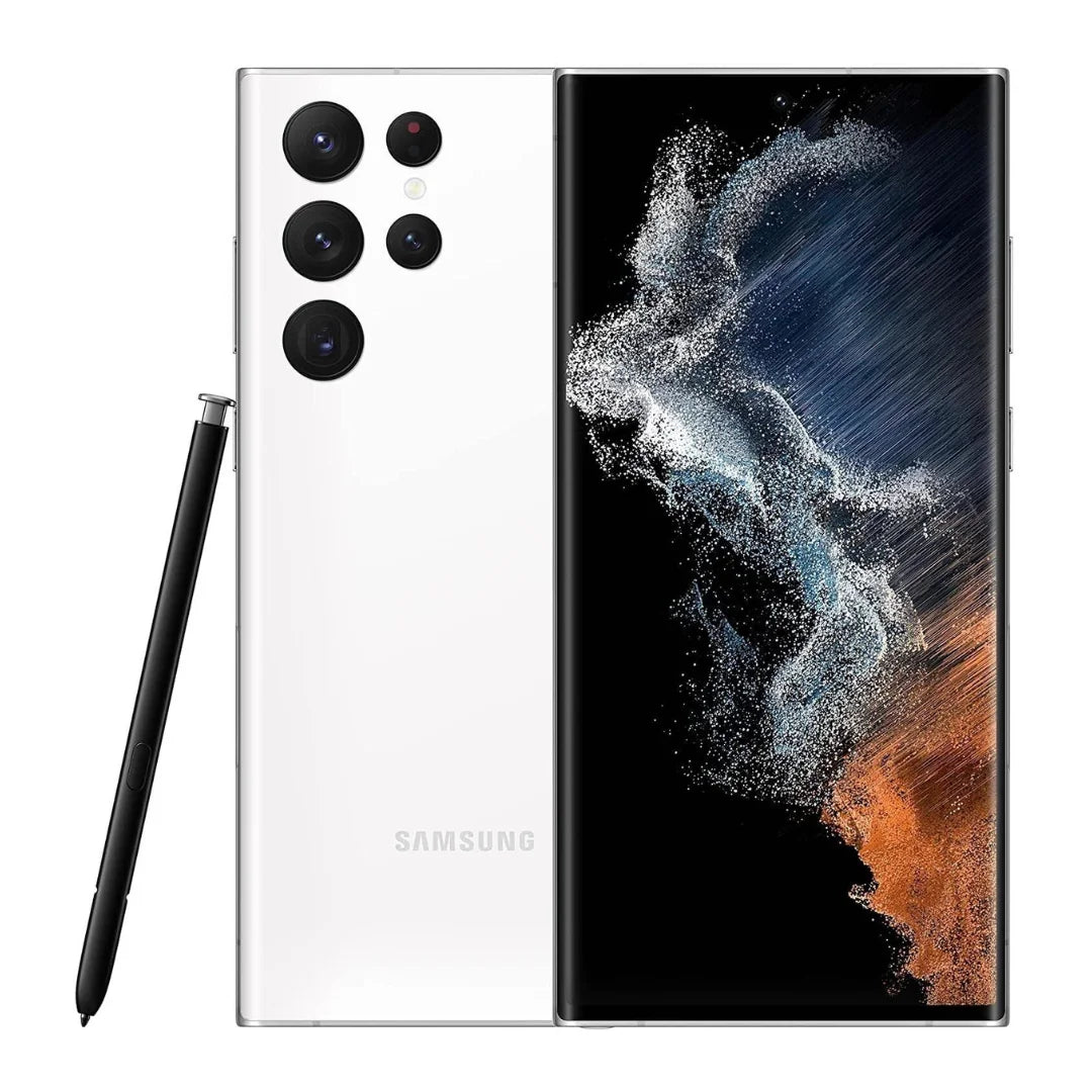 AT&T - Samsung Galaxy S22 Ultra - 128GB - White - SM-S908UZWAATT