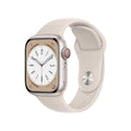 Apple Watch Series 8 GPS + Cell 45mm Starlight Aluminum Case and Starlight Band - MNVP3LL/A