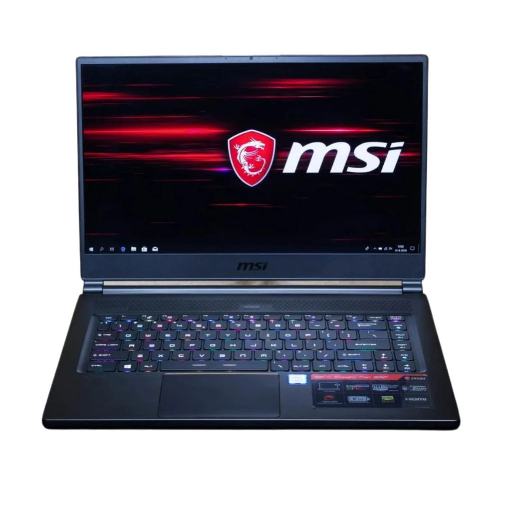 MSI GS65 STEALTH-006 - Intel Core i7 8750H - 16GB RAM - RTX 2060 - 512 GB SSD - WIN 10 - Black - GS65 STEALTH-006