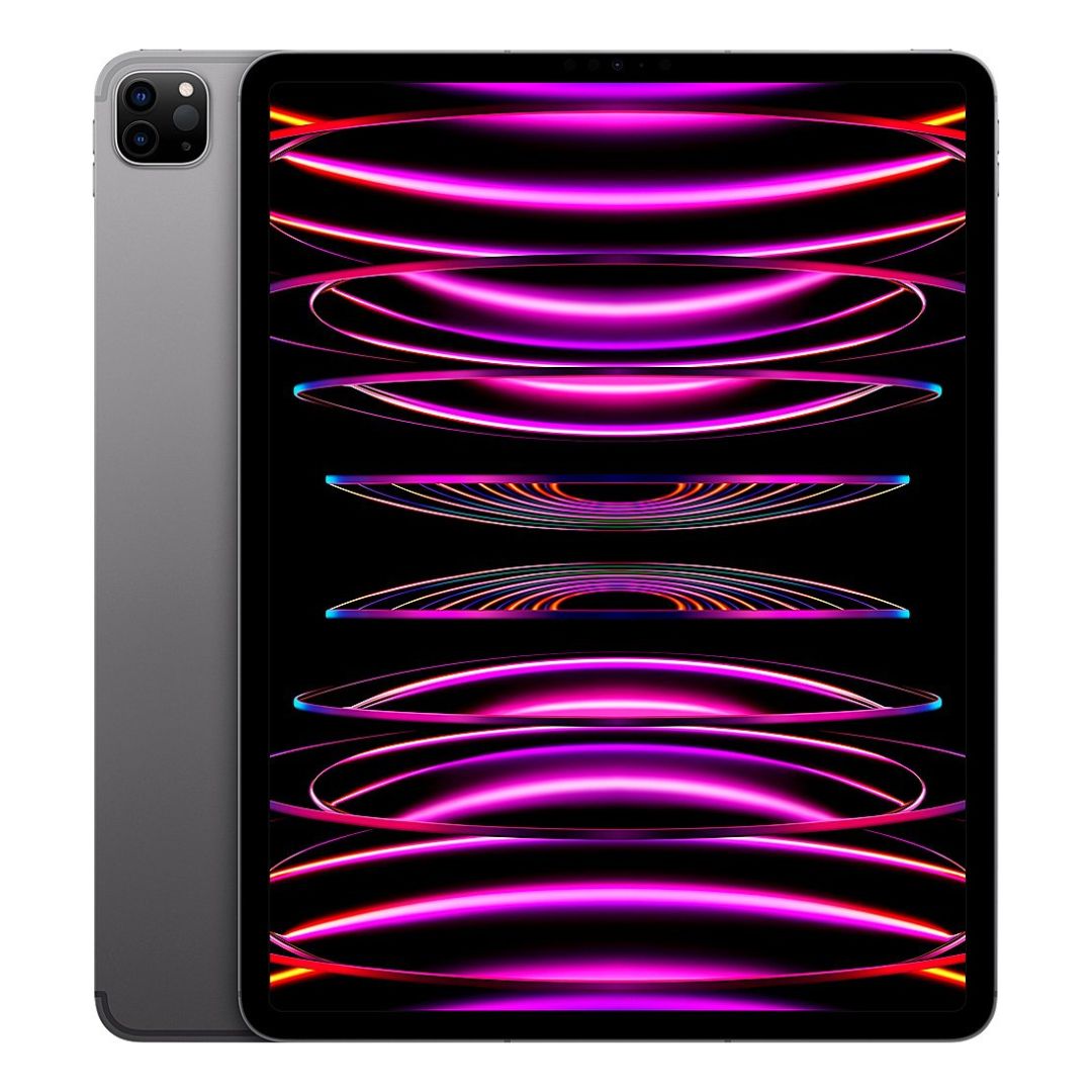 Apple iPad Pro (12.9-inch, Wi-Fi + Cellular, 1TB) - 2022 - Space Gray - MP643LL/A