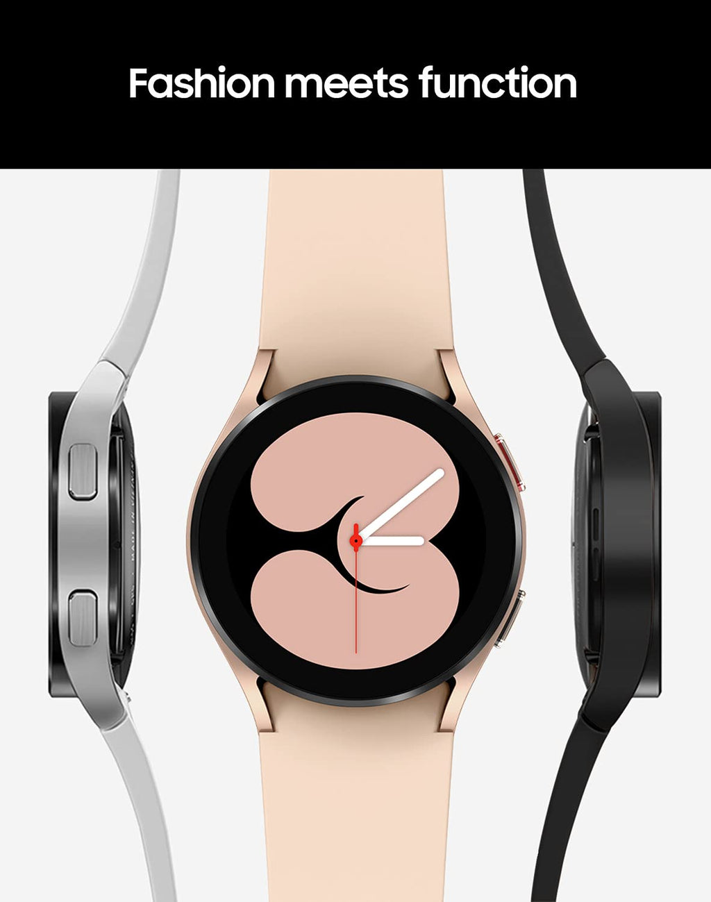 Samsung Galaxy Watch 4 Smartwatch 40mm GPS Pink Gold - SM-R860NZDCXAA - Image 7