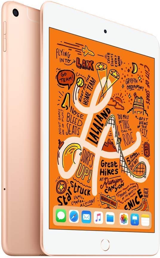 Apple iPad Mini 5th Generation (Wi-Fi + Cellular, 256GB) - Gold - MUYA2LL/A - Image 2