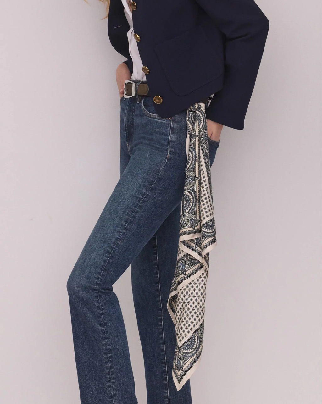 Sava Silk-Blend Scarf - Image 2