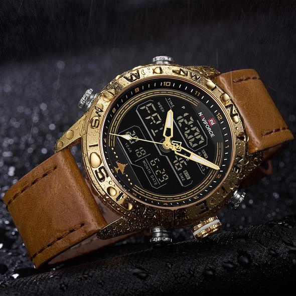 NAVIFORCE 9144 Men's Analog Digital Sport Watch - Image 4