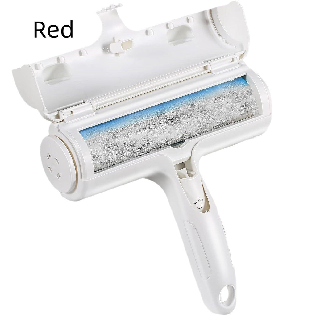 Pet Hair Remover Roller Brush - Red