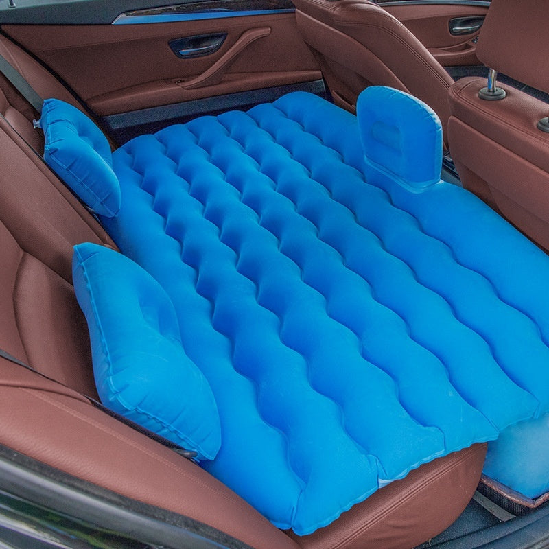 Wave-Shaped Inflatable Car Bed - Image 2