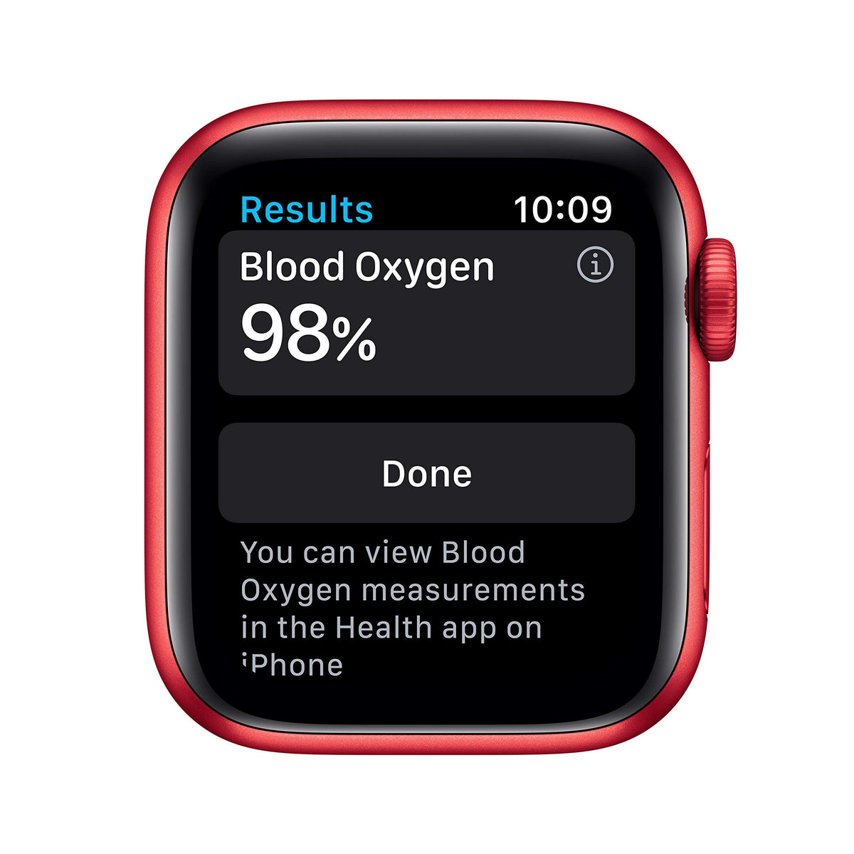 Apple Watch Series 6 40mm RED Aluminum Case RED Sport Band - M00A3LL/A - Image 3