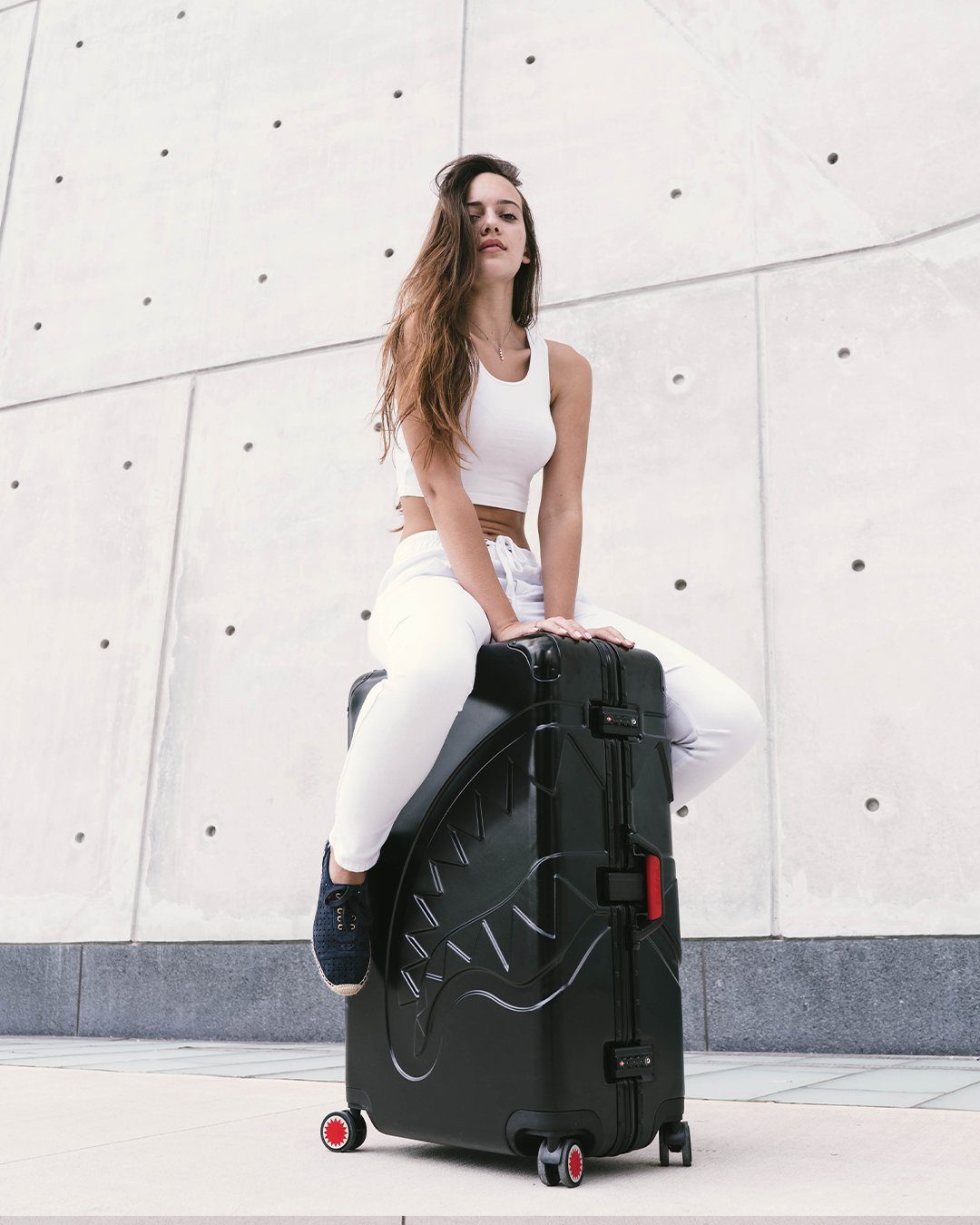 Sharkitecture Molded 2 PC Luggage Set - Image 24