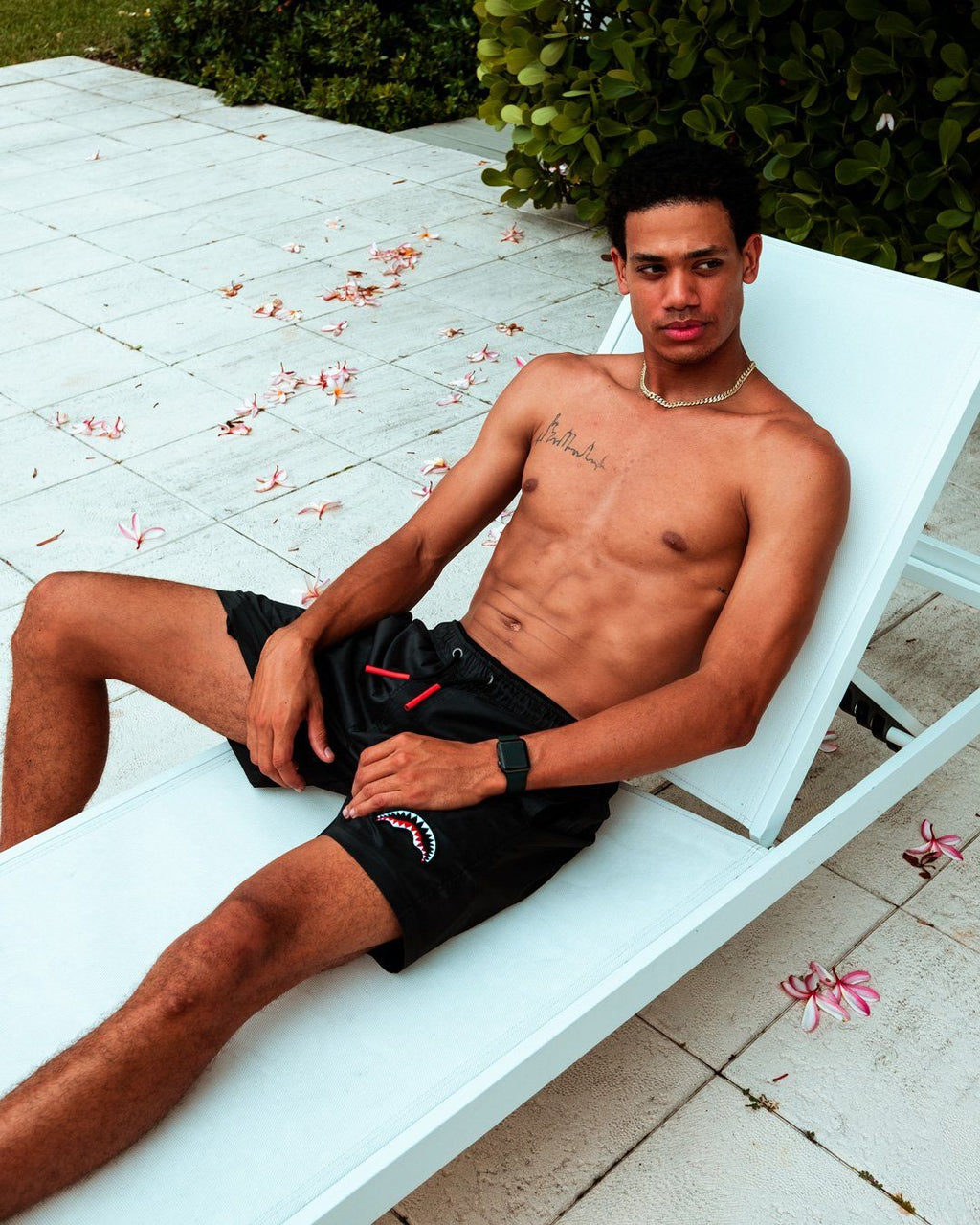 Lights Out Shoto Swim Trunks - Image 2