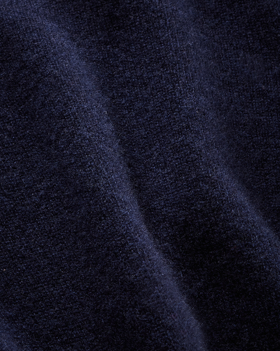 Nelia Cashmere Pullover | Button Accent - Image 3