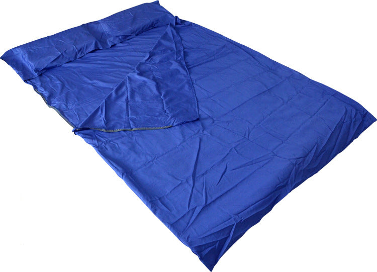 Lightweight Silk & Cotton Sleeping Bag Liner for Hotels, Camping & Travel - Image 4