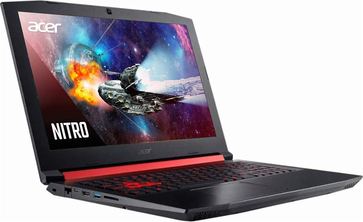 Acer Nitro 5 AN515-54-51M5-15.6" - i5-9300H - NVIDIA GTX 1650-8GB - 1TB HDD+128GB SSD, Black - Image 2
