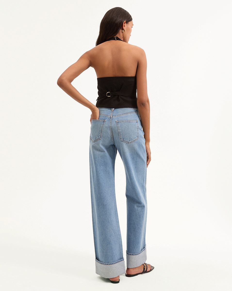 Arabella Stretch-Linen Vest - Image 5