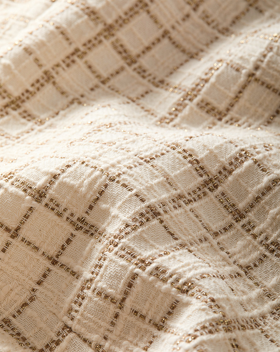 Bridgitte Metallic Tweed Dress - Image 4