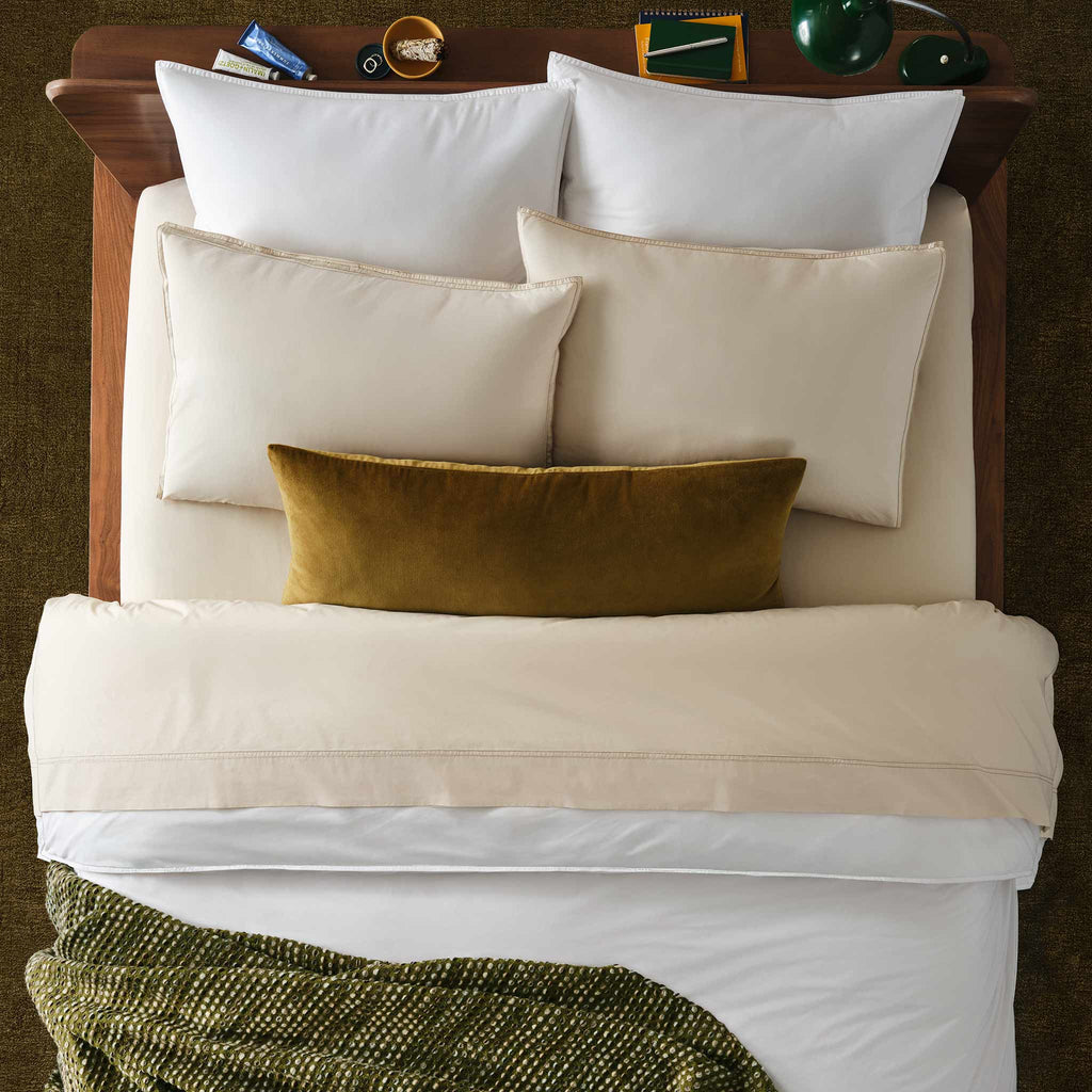 Washed Classic Percale Duvet Cover - Last Call - Image 6