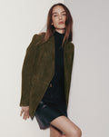 Duane Suede Dickey Jacket