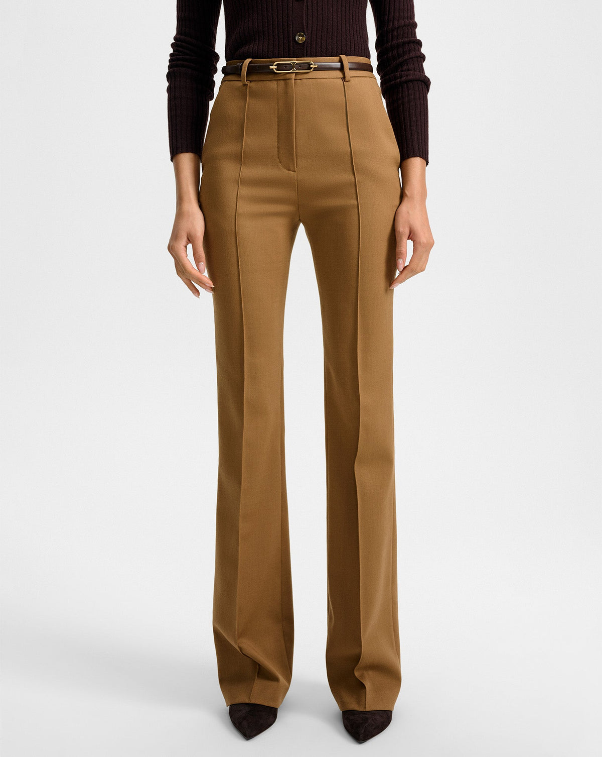 Gracie Belted Flare Pant - Image 2