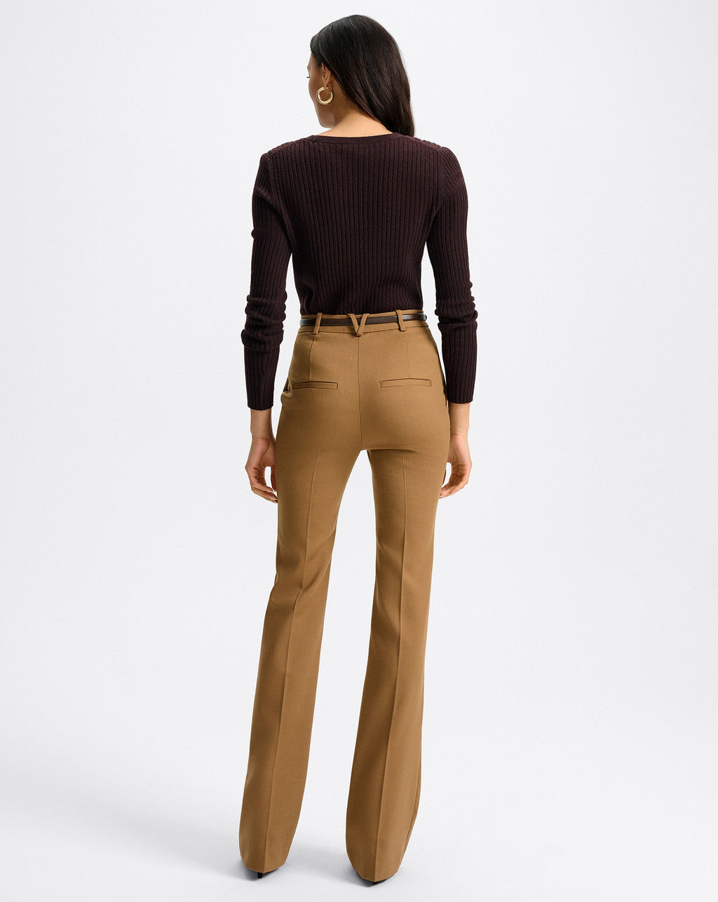 Gracie Belted Flare Pant - Image 5