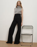 Kalinda Wide-Leg Ponte Pant